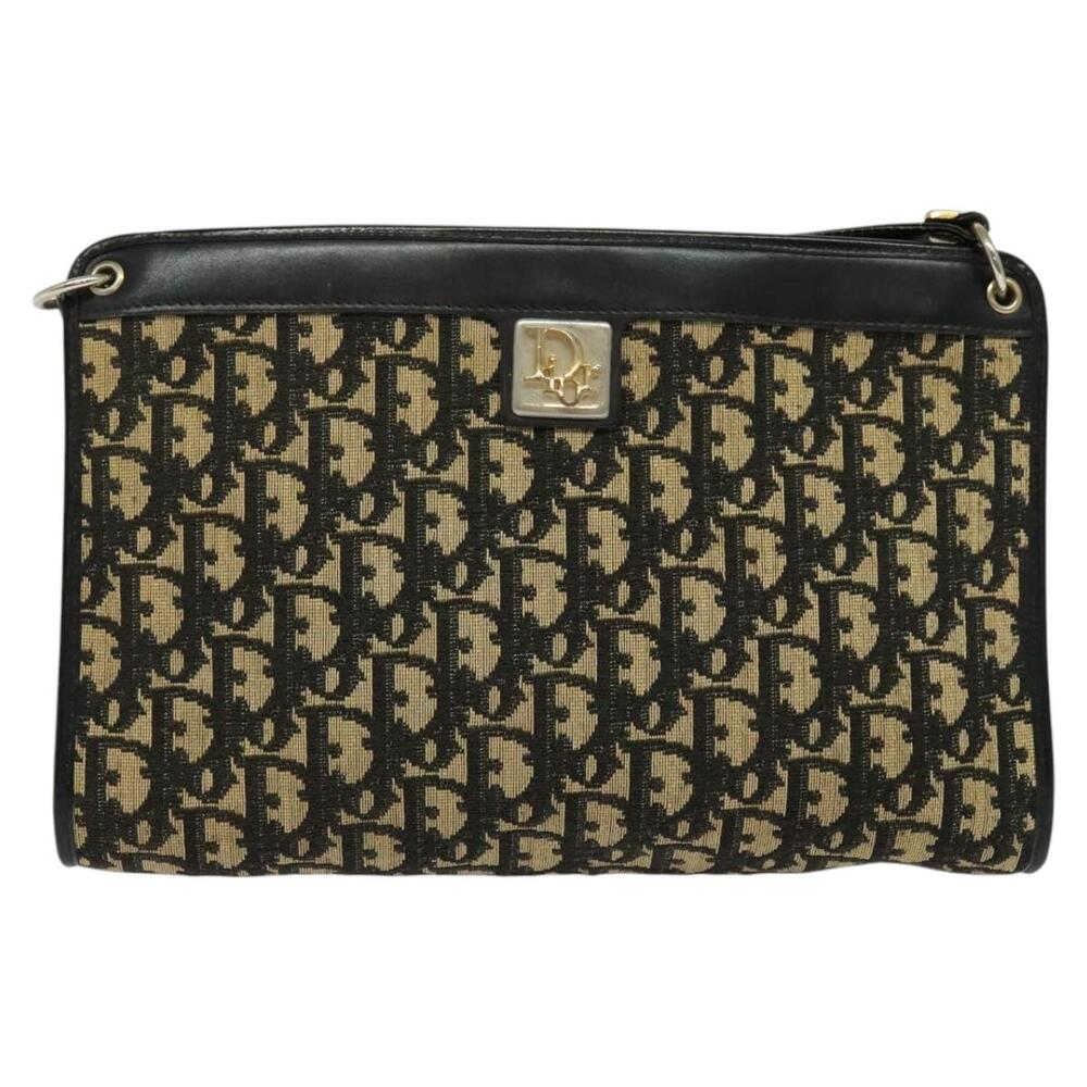 DIOR Shoulder Bag Navy Gold - Picture 2 of 12